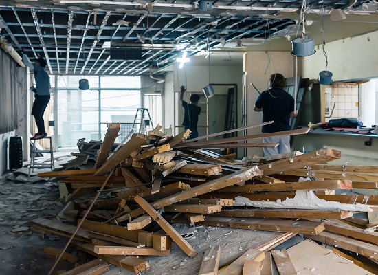 Malerarbeiten und Sanierung